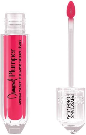 Lūpų blizgis Physicians Formula Mineral Wear Diamond Lip Plumper Diamond Lip Plumper, 5 ml, purpurinė (magenta) sp., pink radiant cut
