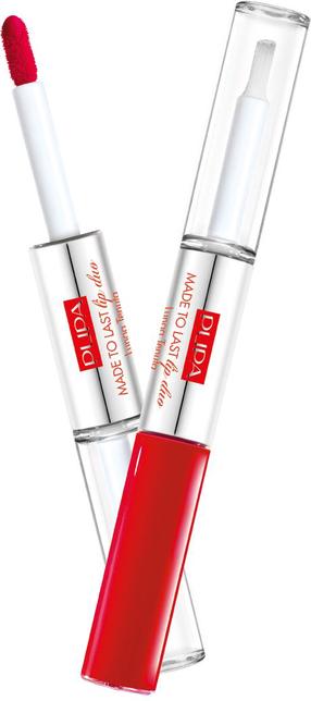 Lūpų blizgis Pupa Made To Last Lip Duo, 8 ml, 006 fire red