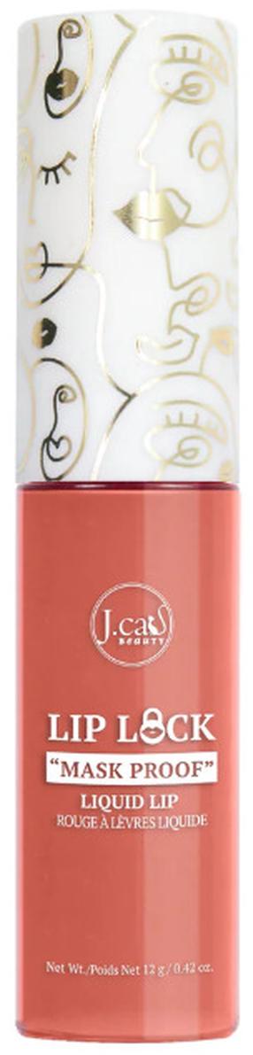 Lūpų dažai J.Cat Beauty Lip Lock "Mask Proof" Liquid, 10 g, essential sp., 105
