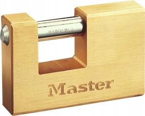 Piekaramā slēdzene Masterlock 608EURD, zelta krās., 85 mm