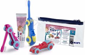 Reisi hambahoolduse komplekt KIN Cepillo Children Journey Toothbrush, (värv/disain valitakse juhuslikult)
