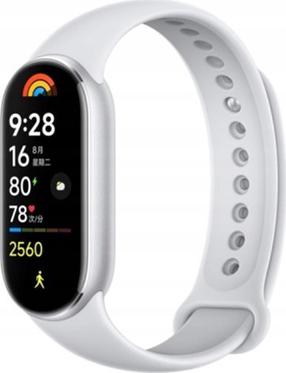 Viedā aproce Xiaomi Band 9, sudraba krās.