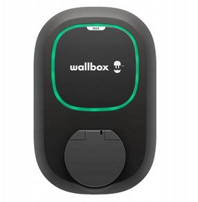 Elektromobiļu uzlādes stacija Wallbox Pulsar Max, type 2, 0 m, 22 kW, melna krās.
