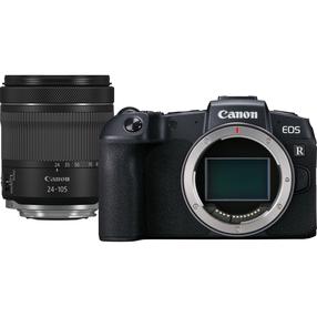Beveidroninis fotoaparatas Canon EOS RP + RF 24-105mm f/4-7.1 IS STM, juoda sp.