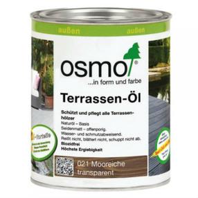 Eļļa terasēm Osmo Decking Oil, aizsardzība no netīrumiem, purva ozola krās., 0.75 l