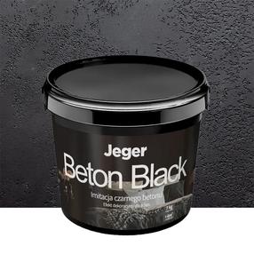Dekoratyvinis tinkas, sienoms Jeger Beton Black, juoda sp., 7 kg