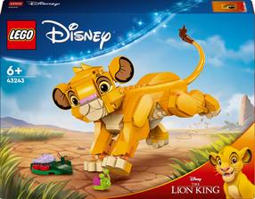 Konstruktorius LEGO® Disney Mažasis liūtas karalius Simba 43243, 222 vnt.