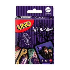 Uno kortų žaidimas Mattel Games Wednesday JHB18