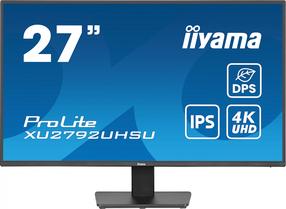 Monitorius Iiyama XU2792UHSU-B6, TFT IPS, 60 Hz, 4K Ultra HD, 27"