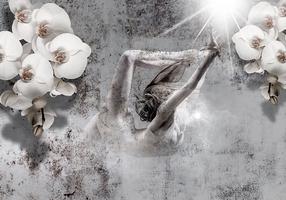 Fototapeet Artgeist Arrangement With Orchid, 245 cm x 350 cm