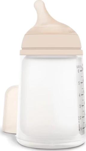 Joogipudel lapsele Suavinex Zero Zero, 270 ml, 0 kuud, läbipaistev v.