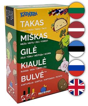 Карточная игра Kadabra Tako Trail Forest Acorn Pig Potato, LT LV EE RUS EN