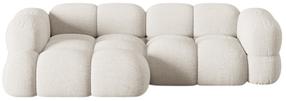 Kampinė sofa Cosmopolitan Design Loretto Sorella 03, beige melange sp., kairinė, 147 x 250 cm x 68 cm