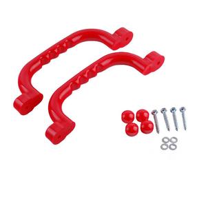Набор ручек для детской площадки 4IQ Handle Set, 27 см x 7.5 см, красный цв.