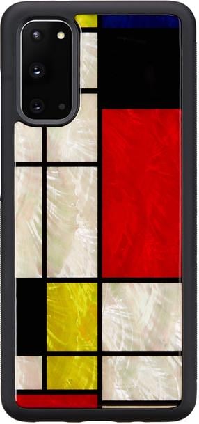 Telefono dėklas iKins Case for Samsung Galaxy S20 Mondrian, juoda sp., Samsung