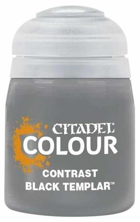 Dažai akriliniai Games Workshop Citadel Contrast, 18 ml, juoda sp., 1 sp.