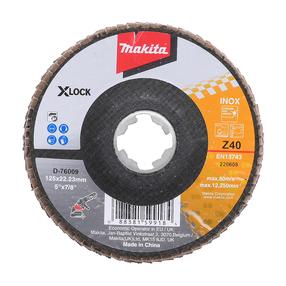 Žiedlapinis šlifavimo diskas Makita D-76009, 125 mm x 22.23 mm