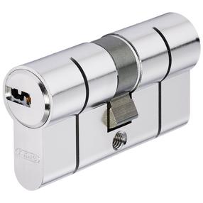 Spynos cilindras Abus 30x40mm, europinio (din) standarto, 70 mm, nikelio sp.
