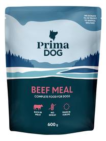 Šlapias šunų maistas Prima Dog Beef Meal, jautiena, 0.6 kg