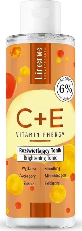 Тоник для лица Lirene C+E Vitamin Energy, 200 мл