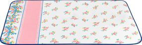 Gludināmo dēļu pārvalks Maximex Easy Glider Flowerage, 100 cm x 65 cm, balta krās./rozā krās.