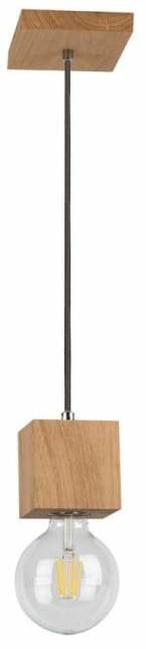 Lampa griesti Spot-Light Trongo, E27, 1 x 60 W, koka krās. / antracīta krās.