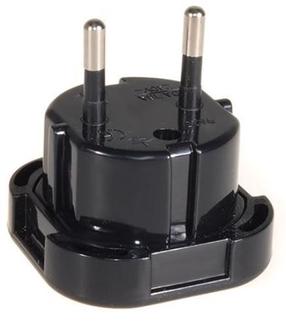 Adapteris Maclean AC Power Plug C/E, AC Power Plug G, melna krās.