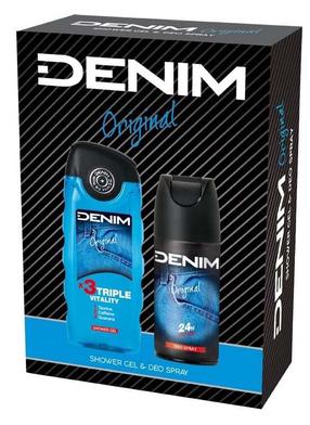 Kūno priežiūros rinkinys vyrams Sarantis Denim Original, 400 ml