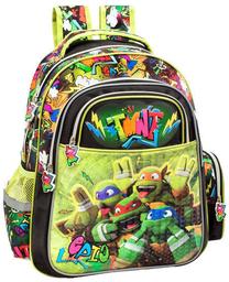 Mokyklinė kuprinė Teenage Mutant Ninja Turtles, žalia sp., 39 cm x 13 cm x 32 cm