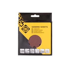 Šlifavimo diskas Forte Tools 120, 120, 12.5 cm x 12.5 cm, Ø 12.5 cm, 5 vnt.