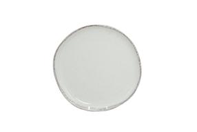 Тарелка обеденная Domoletti Sesam Dots, Ø 20.3 см, белый цв.