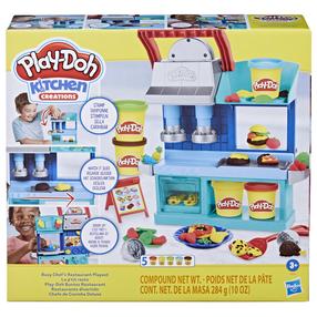 Набор пластилина Hasbro Play-Doh Chef's Restaurant Playset, многоцветный
