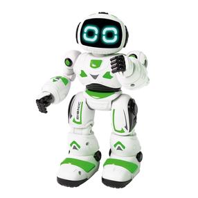 Interaktīva rotaļlieta robots Xtrem Bots XT803464, 20 cm, balta krās./zaļa krās.