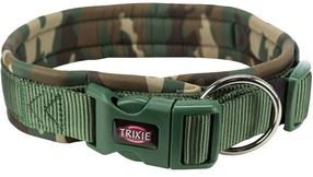 Ошейник для собак Trixie Premium, зеленый цв., 560 - 620 мм x 25 мм, 56-62
