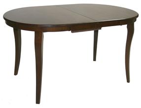 Stalas išskleidžiamas Home4you 20841, riešuto sp., 145 cm x 90 cm x 74 cm