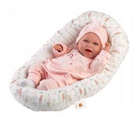 Lėlė - kūdikis su priedais Llorens Mimi 74122, 42 cm, balta sp.