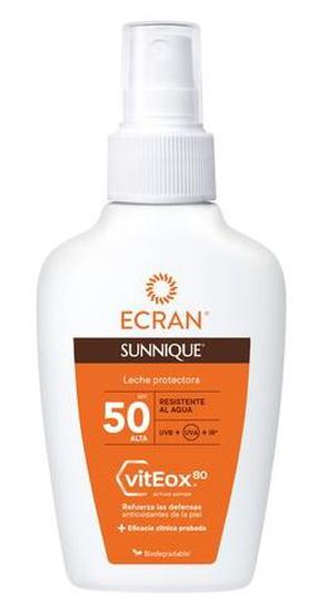 Спрей для ухода за загаром для тела Ecran Sunnique SPF50, 100 мл