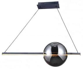 Šviestuvas kabinamas AZzardo Sandra AZ3351, LED, 3000 °K, 1 x 36 W, juoda sp. / juoda sp.