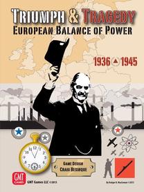 Stalo žaidimas GMT Games Triumph & Tragedy European Balance of Power 1936-1945, EN