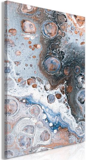 Reprodukcija Artgeist Blue Sienna Marble, 60 cm x 90 cm