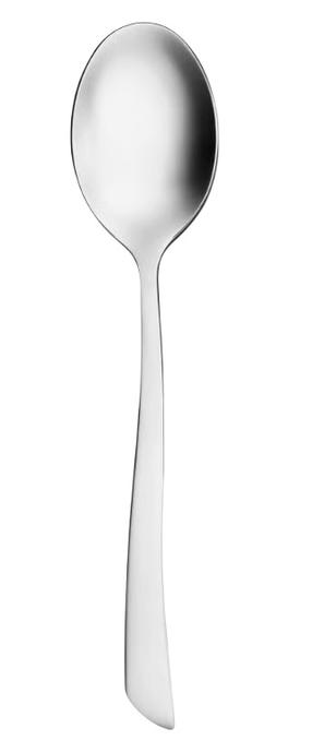 Desertinis šaukštelis Ambition Wave 83943, nerūdijantysis plienas, sidabro sp., 6 vnt., 15.7 cm