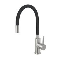 Virtuvinis maišytuvas Ferro Zorba Inox BZR4BSS, juoda sp./nerūdijančiojo plieno sp.