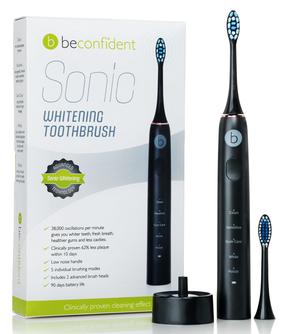 Электрическая зубная щетка Beconfident Sonic, золотой цв./черный цв.