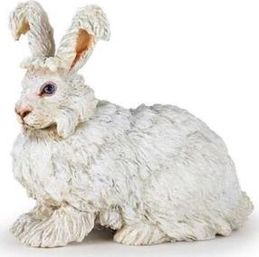Žaislinė figūrėlė Papo Angora Rabbit 401271, balta sp.