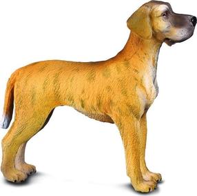 Žaislinė figūrėlė Collecta Great Dane 88062, 9 cm, ruda sp.