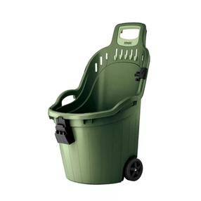 Karutis Stefanplast Helpy Cart, plastikas, žalia sp., 50 l