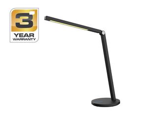 Darba galda gaismeklis Standart Veneto BL1287 BLACK, LED, 7W, melna krās./melna krās.