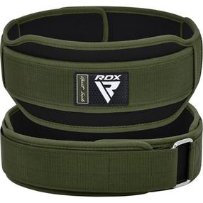 Svarcelšanas siksnas RDX RX5 Double Belt, army green krās., S