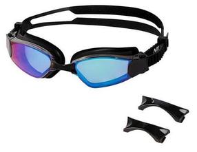 Peldēšanas brilles Nils Aqua Racing NQG660MAF, melna krās./violeta krās.