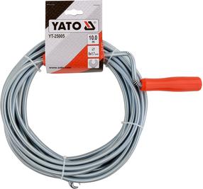Kanalizacijos valymo lynas Yato YT-25005, 10 m